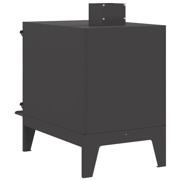 Къмпинг котлон Черно 35 x 50 x 60 см Студено валцована стомана