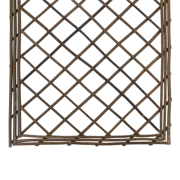 Градински перголи, 6 бр, 30x120 см, върба