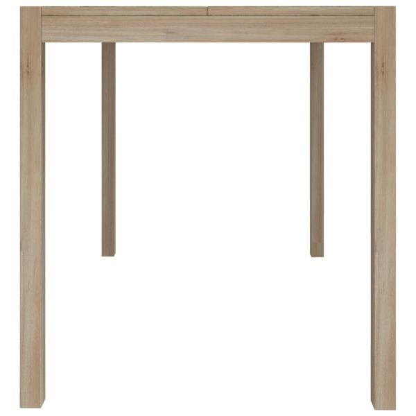 Трапезен комплект, 7 части, акациево дърво масив