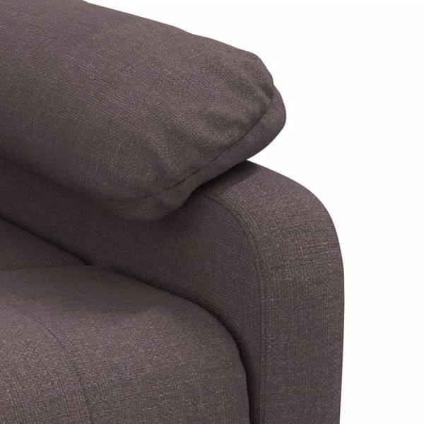 Наклоняем стол, тъмнокафяв, текстил