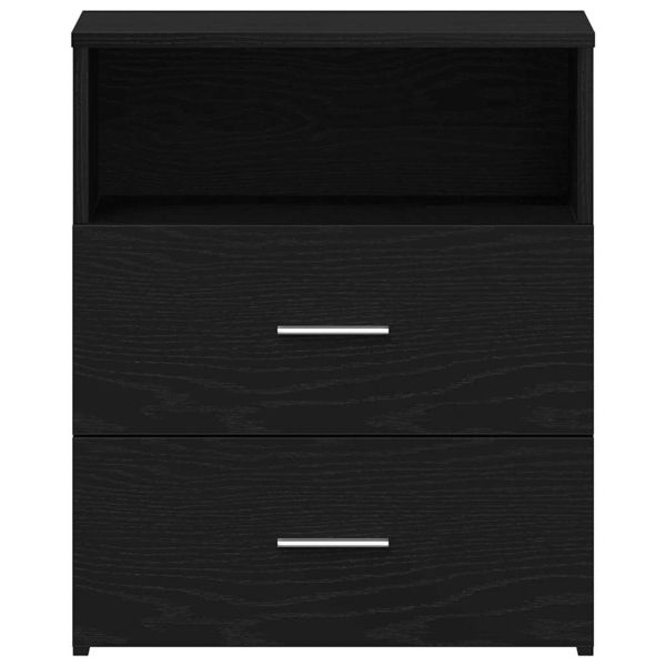 Нощна маса Черния дъб 50 x 32 x 60 см Инженерно дърво