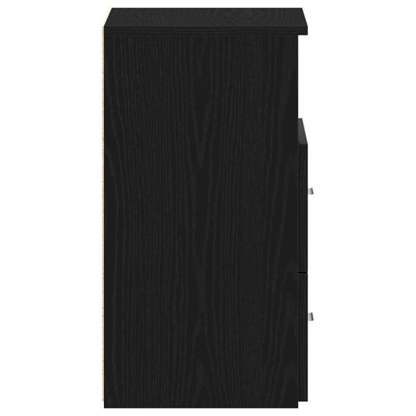 Нощна маса Черния дъб 50 x 32 x 60 см Инженерно дърво