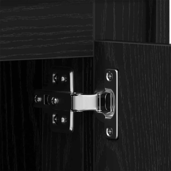 Служебен шкаф Черния дъб 80 x 40 x 75 см Инженерно дърво