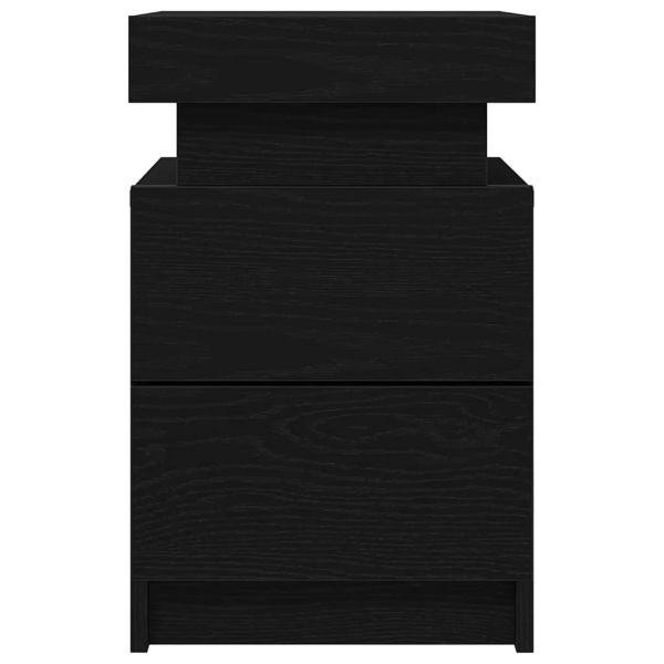 Нощен шкаф Черния дъб 35 x 39 x 55 см Инженерно дърво