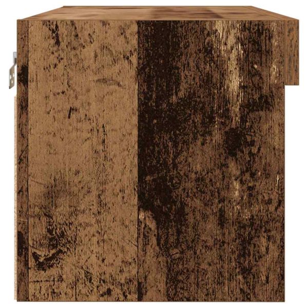 Комплект ТВ шкаф 2 pcs Старо дърво 80 x 30 x 30 см
