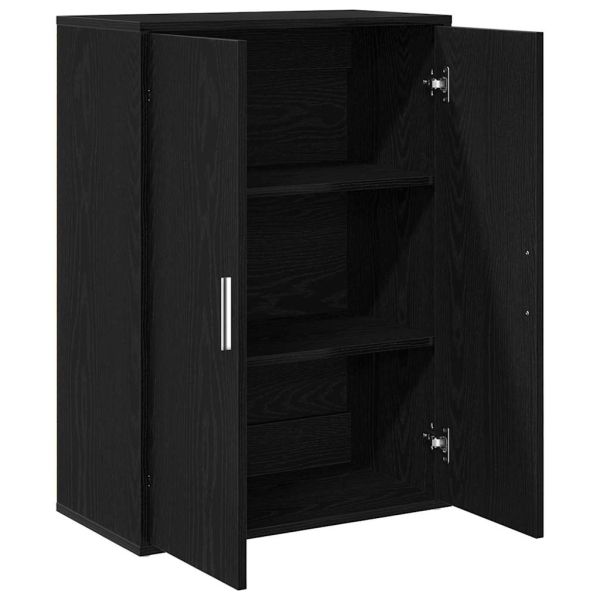 Служебен шкаф Черния дъб 60 x 31 x 84 см Инженерно дърво