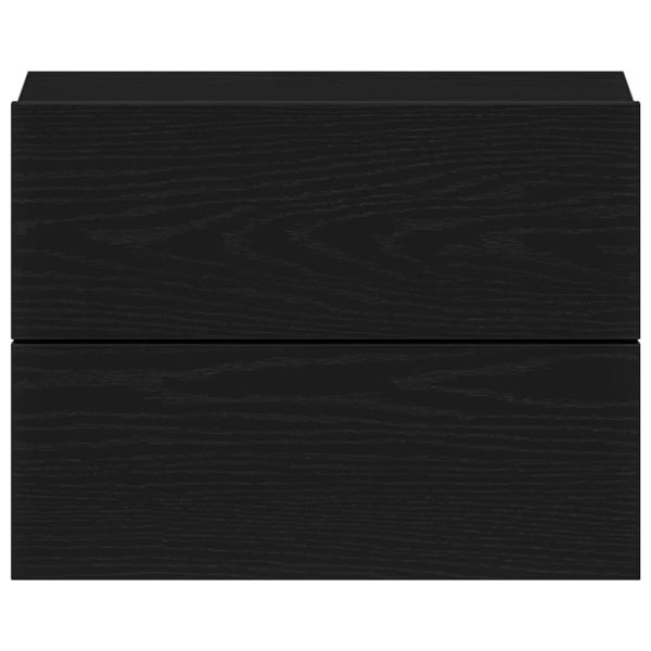 Нощен шкаф Черния дъб 40 x 30 x 30 см Инженерно дърво