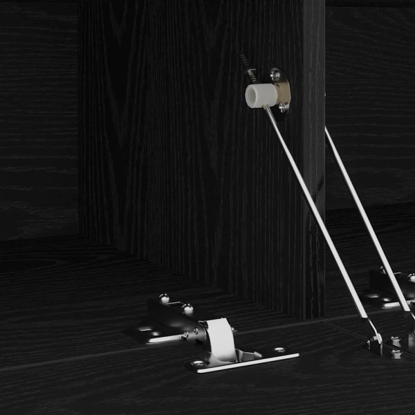 ТВ шкаф Черния дъб 120 x 35 x 40 см Инженерно дърво