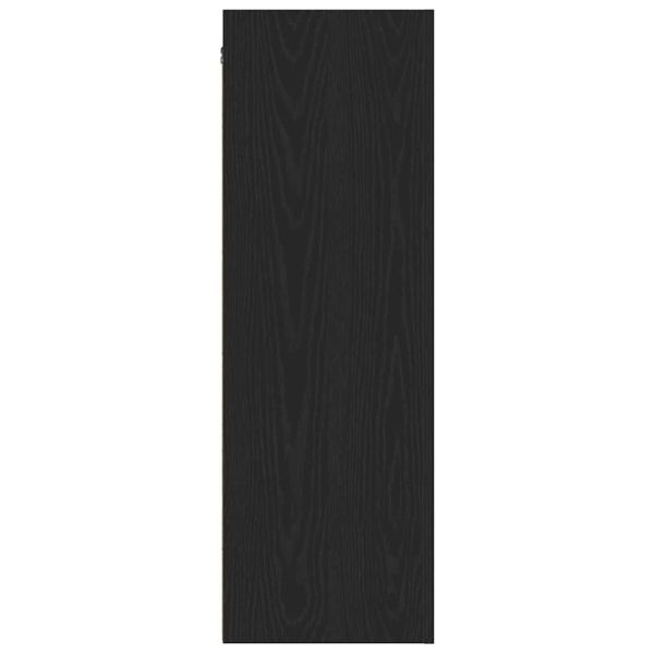 Стенен ТВ шкаф 2 pcs Черния дъб 30,5 x 30 x 90 см