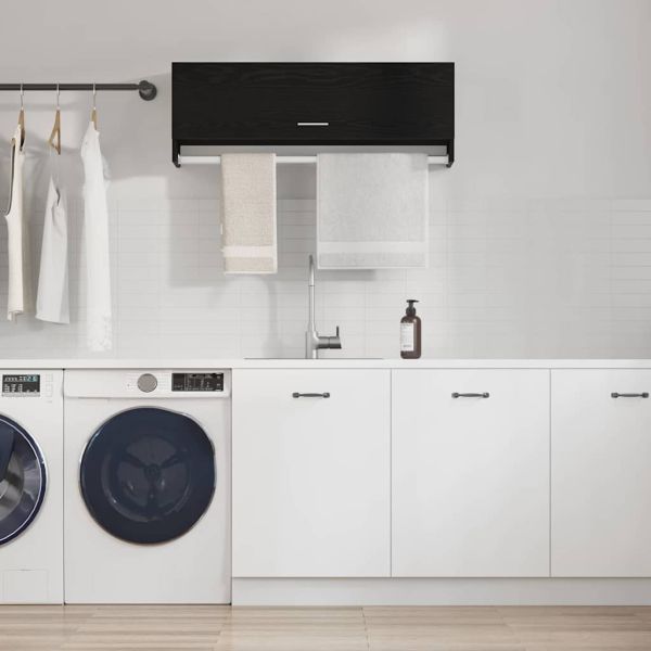 Гардероб Черния дъб 100 x 32,5 x 35 cm Инженерно дърво