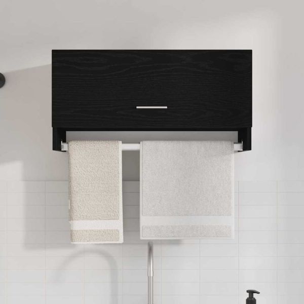 Гардероб Черния дъб 70 x 32,5 x 35 cm Инженерно дърво