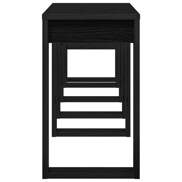 Стифиращи масички 3 pcs Черния дъб Инженерно дърво