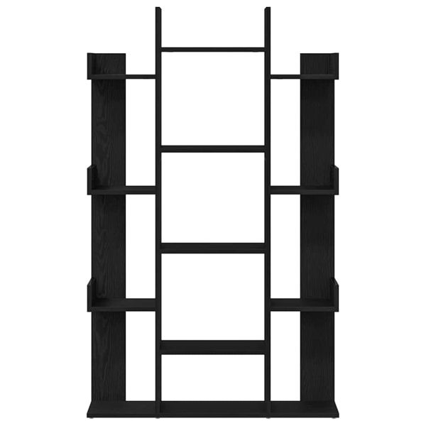 Библиотека Черния дъб 86 x 25,5 x 140 см Инженерно дърво