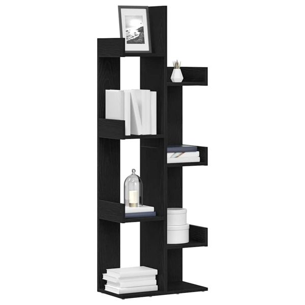 Библиотека Черния дъб 48 x 25,5 x 140 см Инженерно дърво