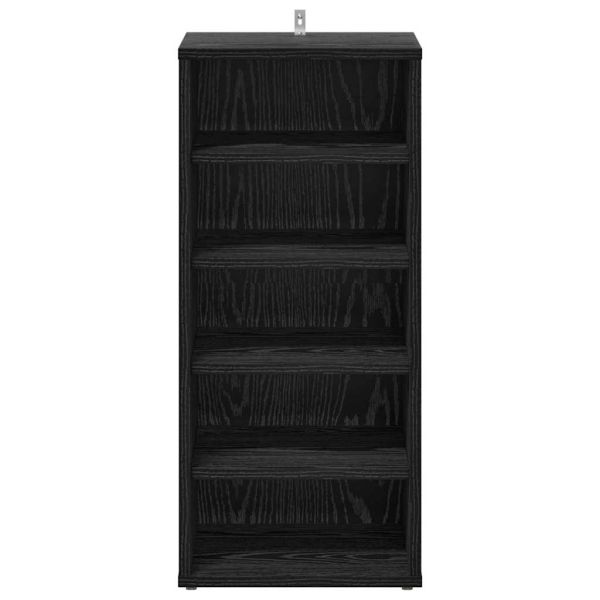 Шкаф за обувки 2 pcs Черния дъб 32 x 35 x 70 см Инженерно дърво