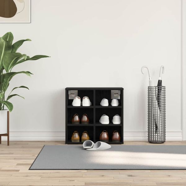 Шкаф за обувки Черния дъб 52 x 30 x 50,5 см Инженерно дърво