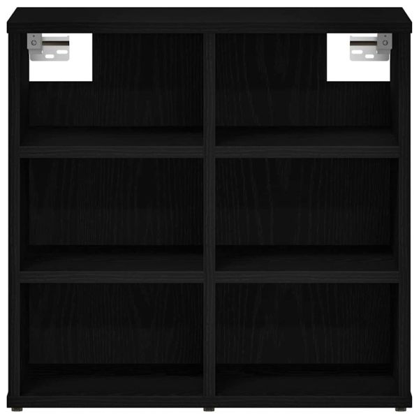 Шкаф за обувки Черния дъб 52 x 30 x 50,5 см Инженерно дърво