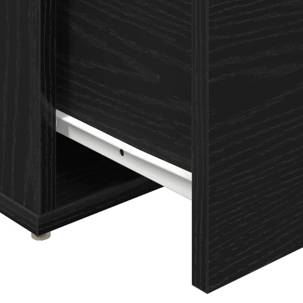 Плика с чекмедже Черния дъб 40,5 x 40 x 40 см Инженерно дърво