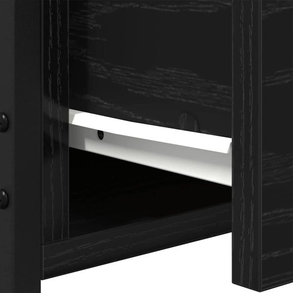 Нощен шкаф Черния дъб 34 x 36 x 50 см Инженерно дърво