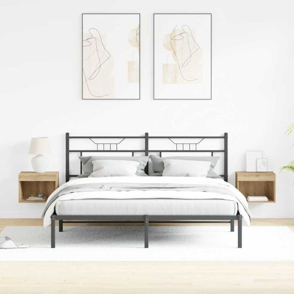 Комплект ТВ шкаф 2 pcs Дъб 40 x 30 x 30 см Инженерно дърво