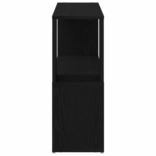 Комплект ТВ шкаф Черно 100 x 24 x 63 cm Инженерно дърво