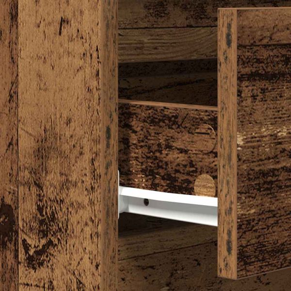 Служебен шкаф Старо дърво 60 x 35 x 70 cm Инженерно дърво