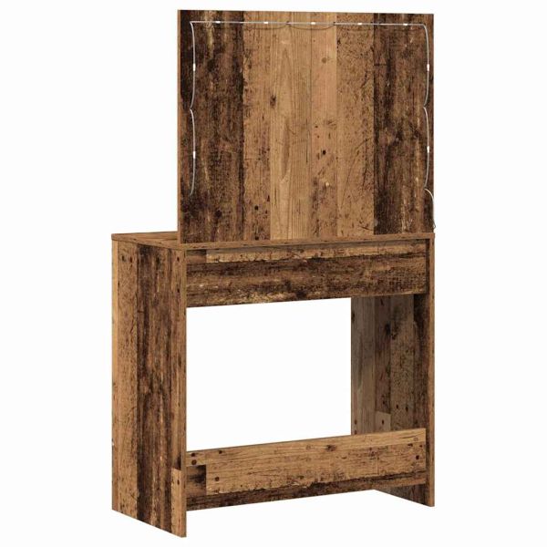 Тоалетка Старо дърво 78.5 x 41 x 135 см Инженерно дърво