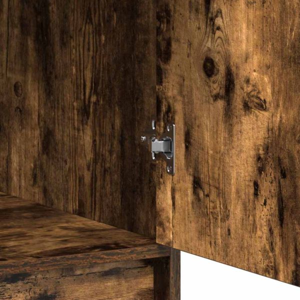 Висок шкаф Димян дъб 40 x 40,5 x 135 см Инженерно дърво