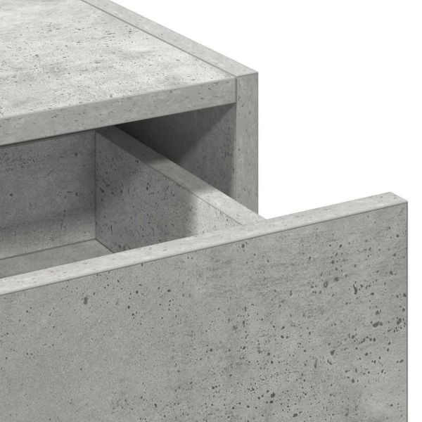 Тоалетка с чекмедже Сив 60 x 40 x 70 см Инженерно дърво