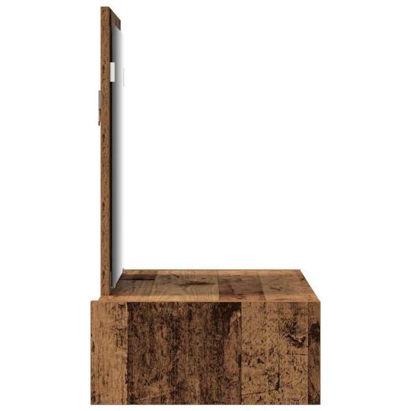 Тоалетка с чекмедже Кафяво 60 x 40 x 70 см Инженерно дърво