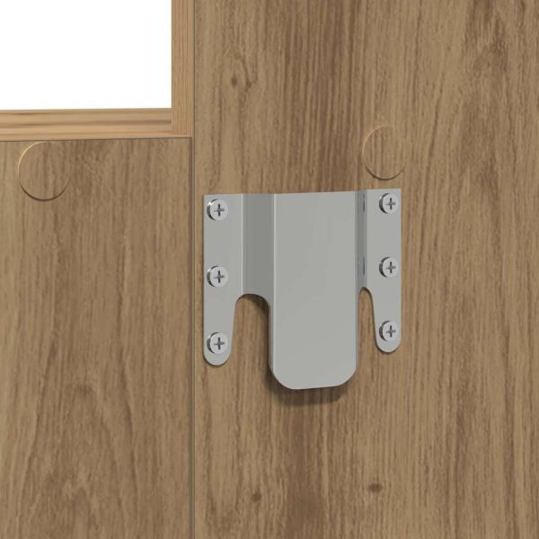 Тоалетка с чекмедже Кафяво 60 x 40 x 70 см Инженерно дърво