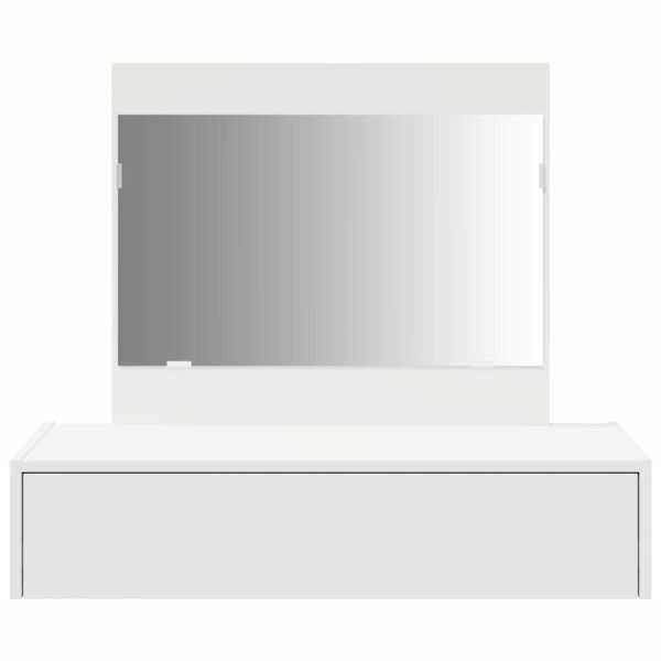 Тоалетка с чекмедже Бяло 83 x 40 x 70 см Инженерно дърво