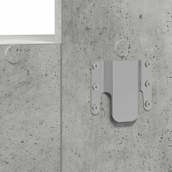 Тоалетка с чекмедже Сив 83 x 40 x 70 см Инженерно дърво