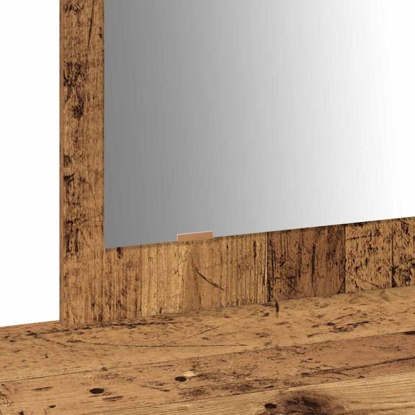 Тоалетка с чекмедже Кафяво 100 x 40 x 70 см Инженерно дърво