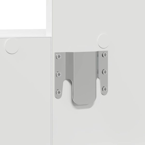 Тоалетка с чекмедже Бяло 60 x 40 x 70 см Инженерно дърво