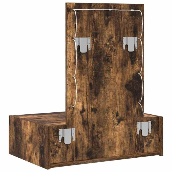 Тоалетка с чекмедже Кафяво 60 x 40 x 70 см Инженерно дърво