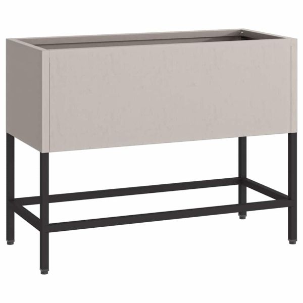 Повдигната градинска саксия Ръждясало 60 x 26 x 45 см