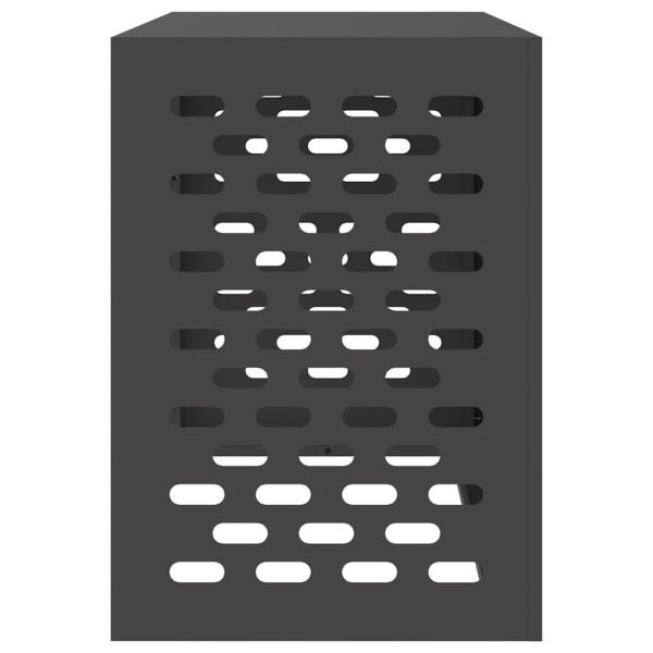 Покритие за климатик Черно 100 x 50 x 70 cm Стомана