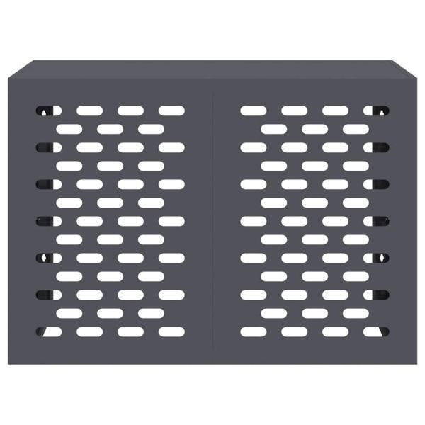 Покритие за климатик Антрацит 100 x 50 x 70 cm Стомана