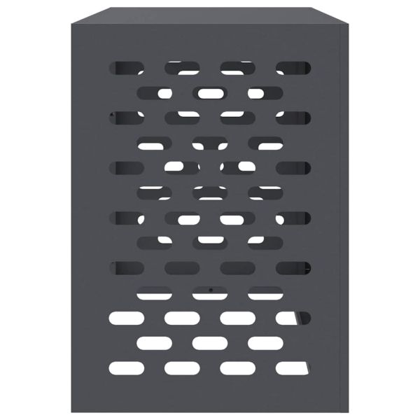 Покритие за климатик Антрацит 100 x 50 x 70 cm Стомана