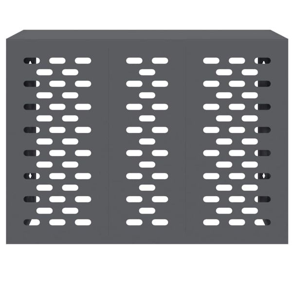 Покритие за климатик Антрацит 110 x 50 x 80 cm Стомана