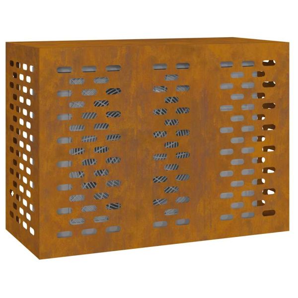 Покритие за климатик Ръждясало 110 x 50 x 80 cm