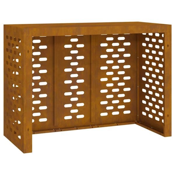 Покритие за климатик Ръждясало 110 x 50 x 80 cm