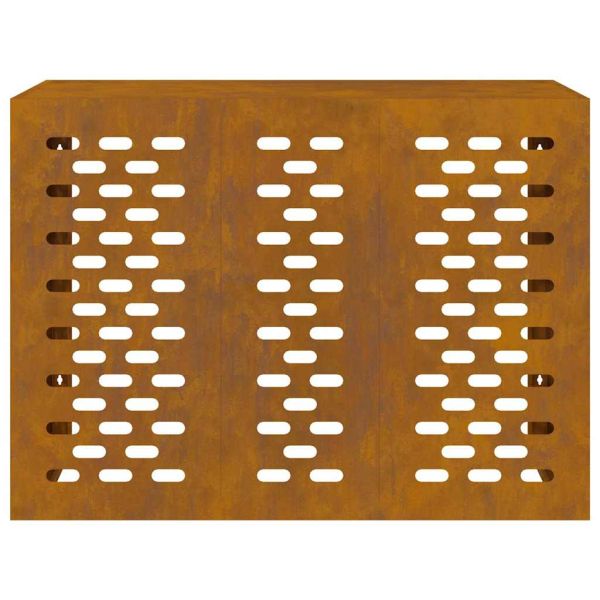 Покритие за климатик Ръждясало 110 x 50 x 80 cm