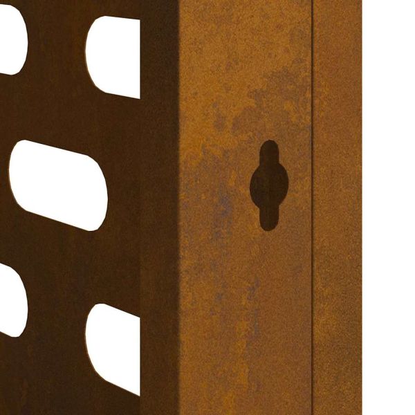 Покритие за климатик Ръждясало 110 x 50 x 80 cm