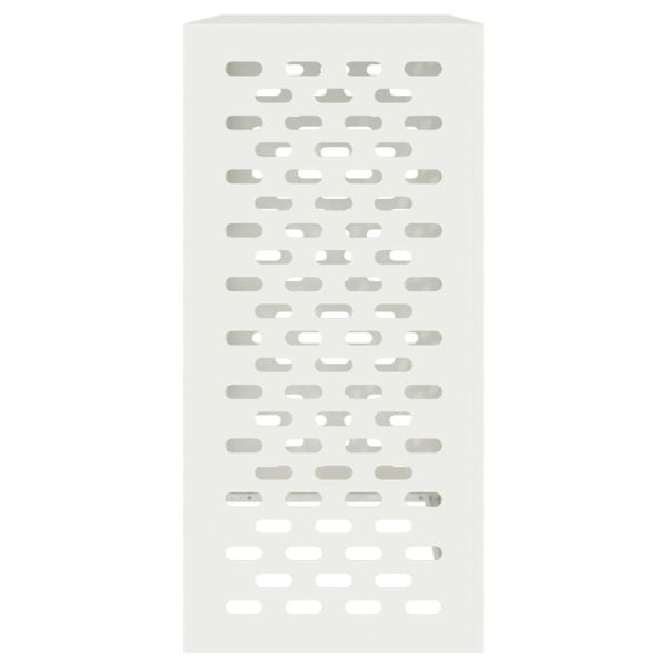 Покритие за климатик Бяло 110 x 50 x 105 см Стомана