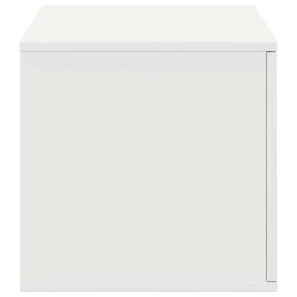 Шкаф за съхранение 2 pcs Бяло 108 x 41 x 40 см Инженерно дърво