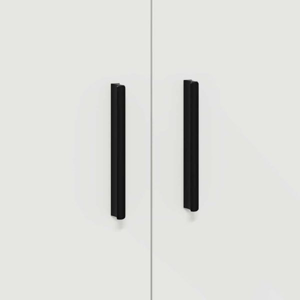 Шкаф за съхранение 2 pcs Бяло 108 x 41 x 40 см Инженерно дърво