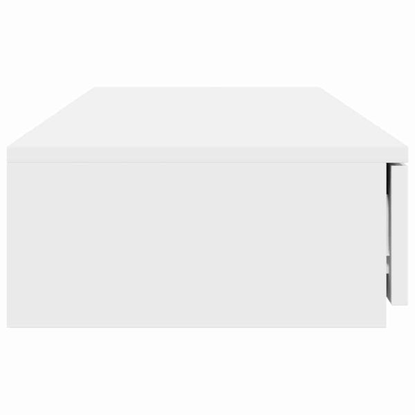 Чекмеджета за легло Бяло 120 x 36,5 x 16,5 см Инженерно дърво