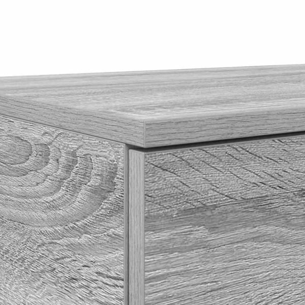 Чекмеджета за легло с чекмедже Сив Сонома 150 x 36,5 x 16,5 см